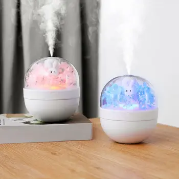 

1 PC Sweet Rabbit Humidifier USB Charging Aroma Essential Oil Diffuser Home Office