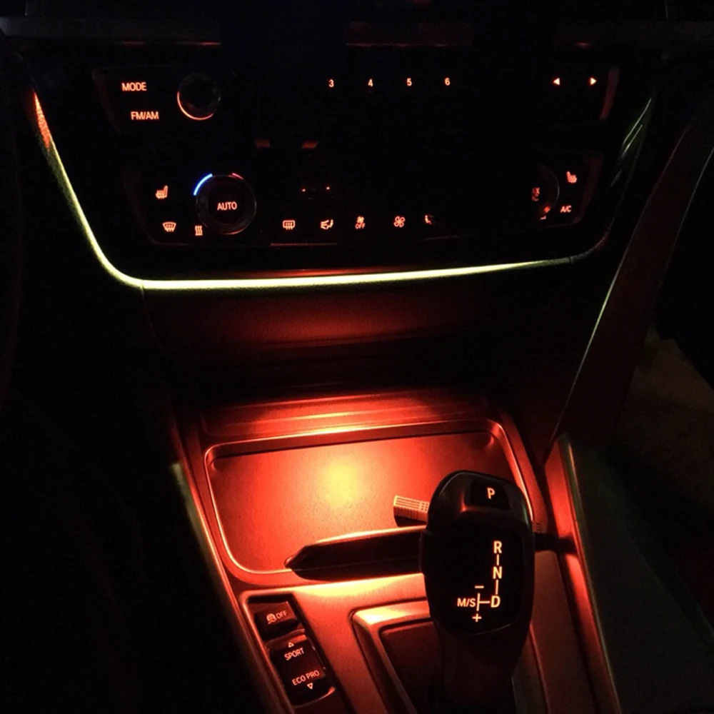 Ambient Light For F30 F32 BMW 3 series Interior Ashtray Atmosphere Decorative Lamp Central Control Armrest Box Lighting Adorn