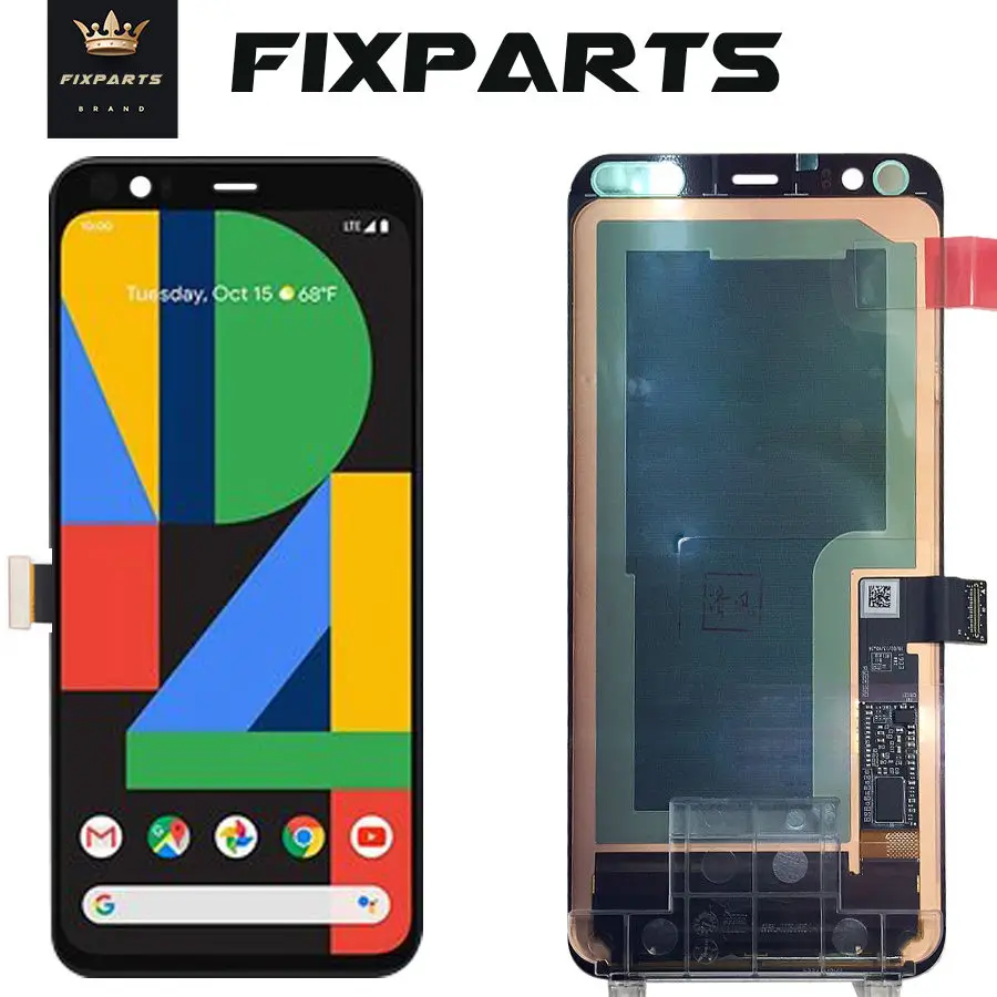 OLED дисплей Google Pixel 4 XL 6 23 дюйма ЖК-дисплей 4A кодирующий преобразователь сенсорного