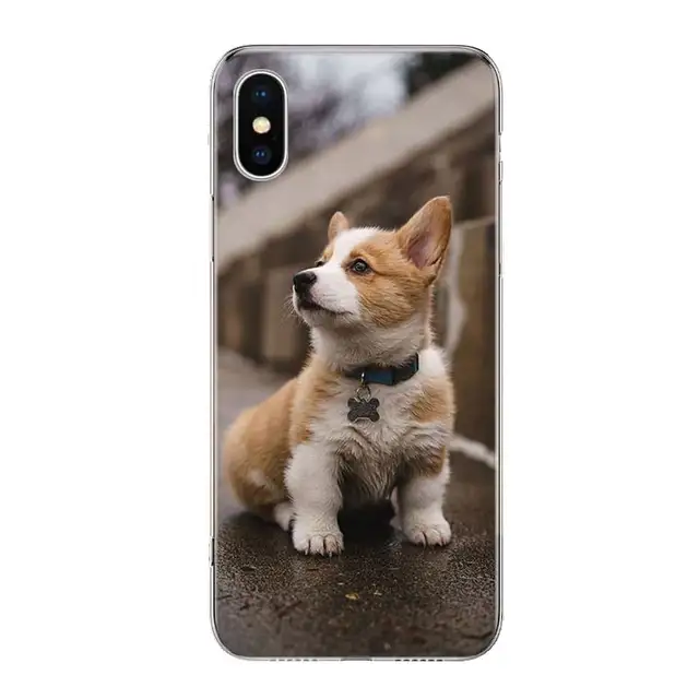 Cute lovely Corgi dogs animal Phone Case Cover For iPhone 13 11 Pro 12 Mini 7 8 6 6S Plus + XR X XS MAX SE 5 5S Art Customized TV224-8