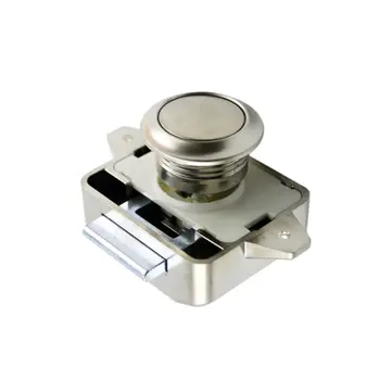 

Camper Car Push Lock RV Caravan Boat Motor Home Cabinet Drawer Latch Button Locks For Furniture Hardware E7CA