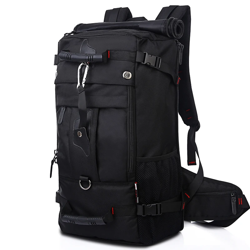 Men Backpack Travel Bag Large Capacity Versatile Utility Mountaineering Multifunctional Waterproof Backpack Luggage Bag