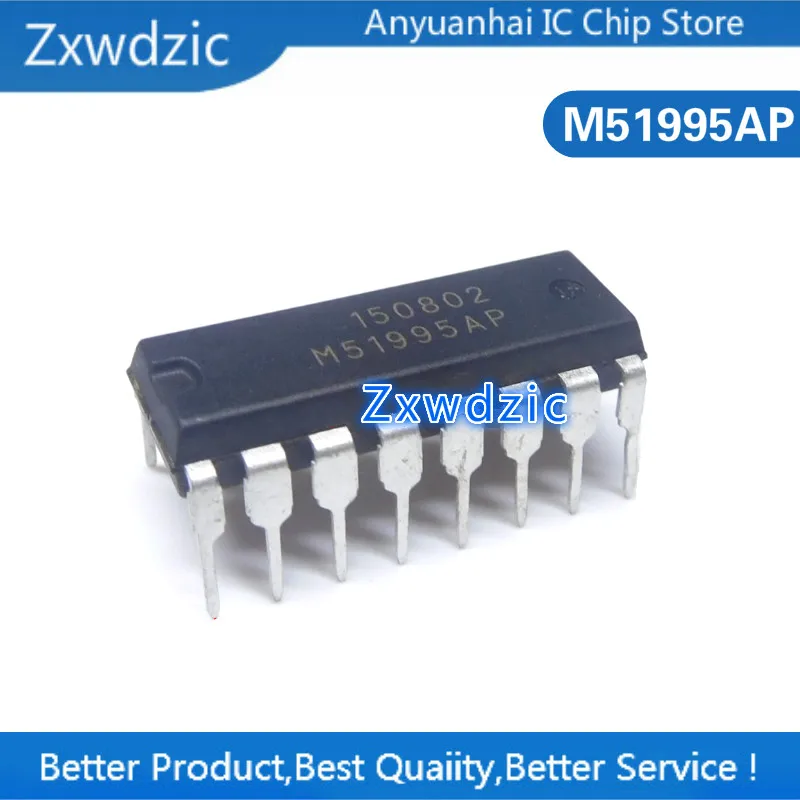 5 шт. M51995AP DIP-16 M51995P DIP M51995 DIP16 | Электронные компоненты и принадлежности