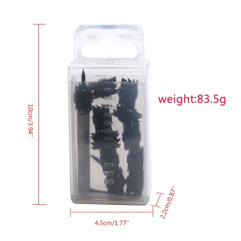 

13pcs 3/8 Inch Double Sided Rotary Spot Weld Cutter Remover Drill Bit Tool Blade