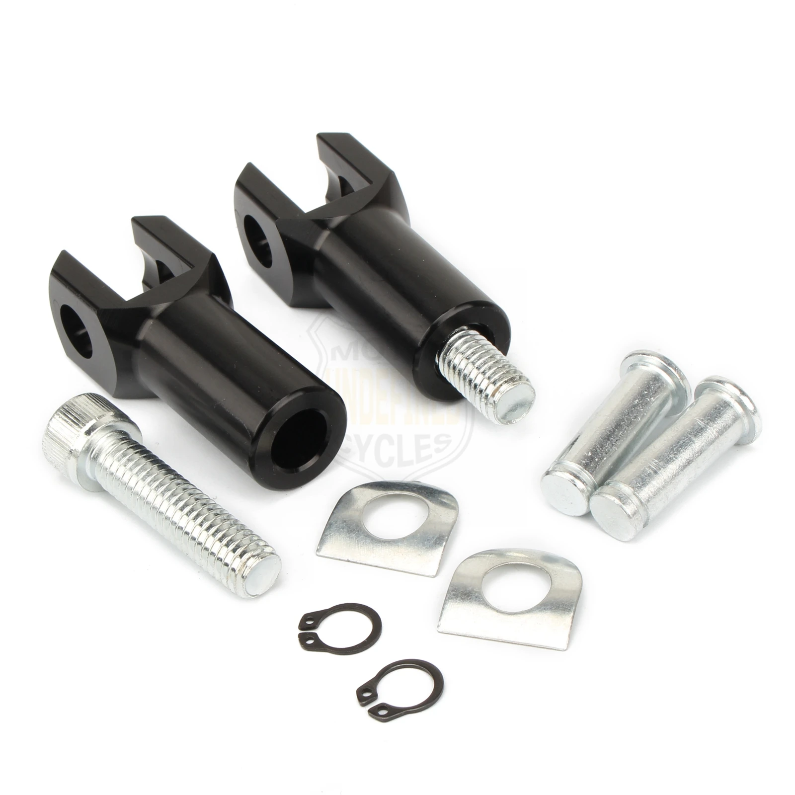 2,2" пассажирский опорный держатель для ног, комплект скоб для Harley Softail Fat Boy Slim FLS FLSS FLSTSB 2000-2006