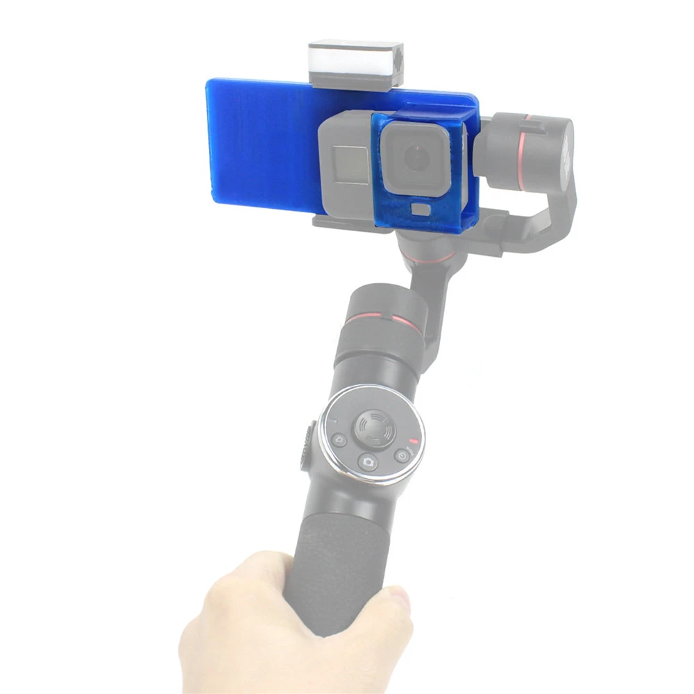 Tpu 3d Printed Gimbal Mount Plate Conversion Adapter For Gopro 8 Handheld Stabilizer Sports Camcorder Cases Aliexpress