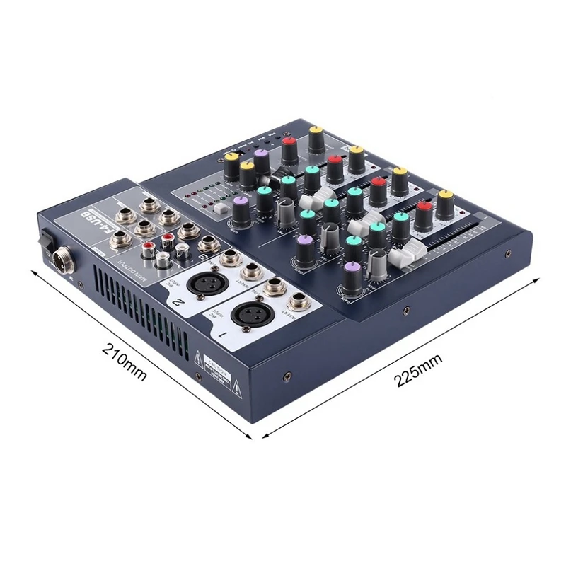 F-4 4 Channel Mixing Studio o Sound Console