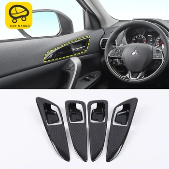 

CarManGo For Mitsubishi Eclipse Cross 2018 Auto Car inner door bowl cover trim Sticker Covers Accessories