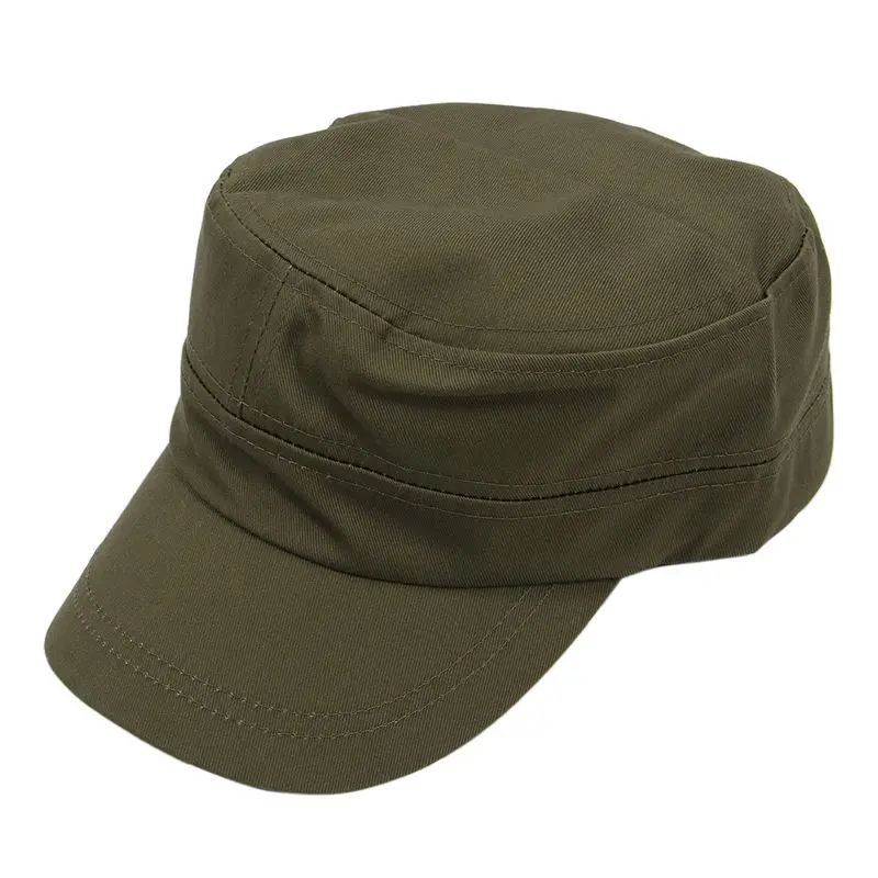 Mens Castro Cap Dark Tan Genuine 