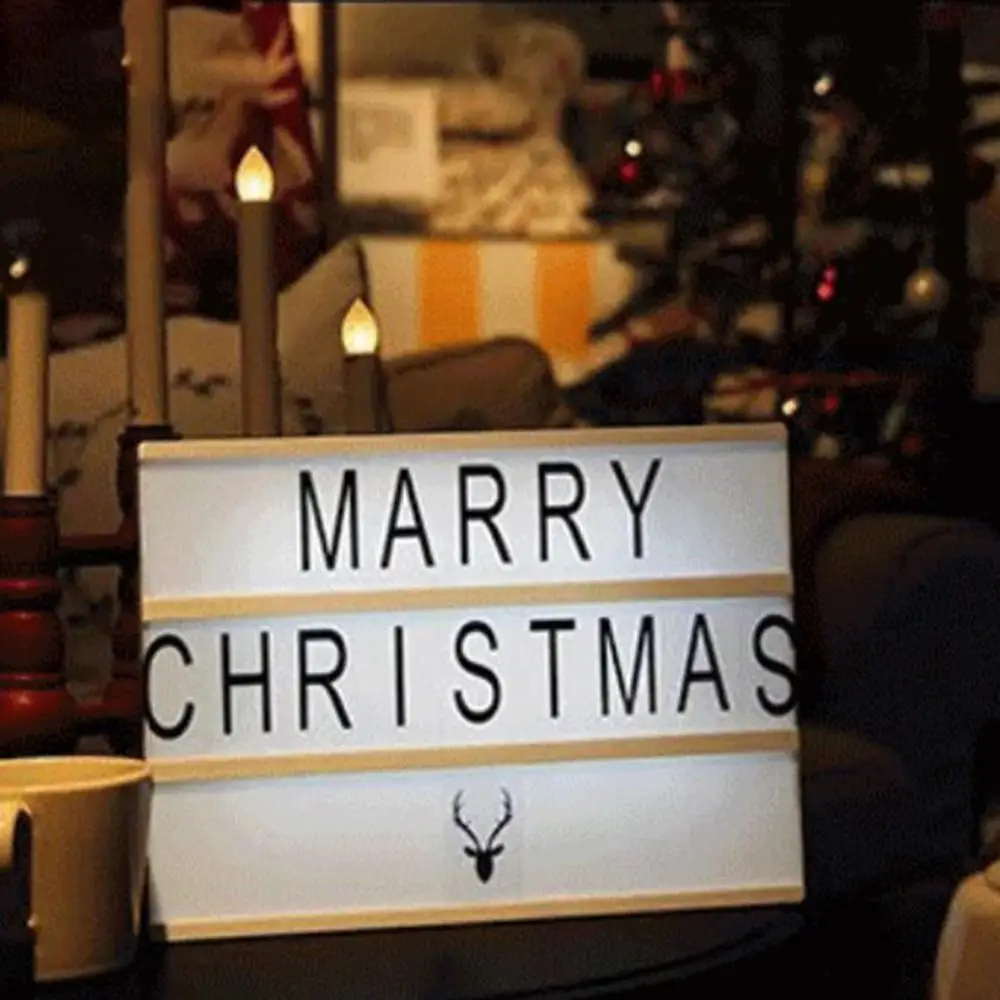 

Outdoor Standing Lightbox Led Letters Symbols Lightbox Usb/Battery Powered Decoration Lamp Message Board Lightbox Indoor