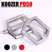 Mountain Bike Bicycle Pedals Cycling Aluminium Alloy Pedals Bicicleta Mountain Bicycle Pedal Flat XC TR AM FR DH KOOZER PD50