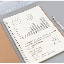 Bullet Journal A5 блокнот крафт Сетка точка пустая линия DoDrawing ежедневный планировщик дня канцелярские принадлежности управление школьные офисные принадлежности