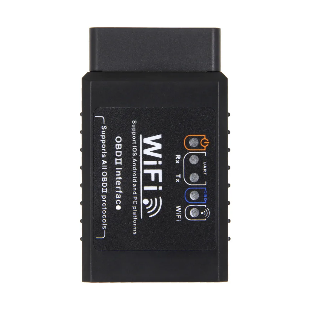 OBD2 OBDII V1.5 ELM327 WIFI 16PIN Автомобильный диагностический интерфейс сканер ST BK адаптер