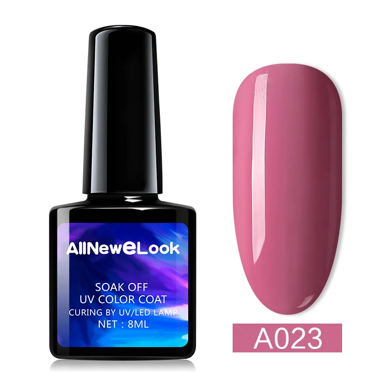 Allneweook 120 цветов гель лак для ногтей Краска для ногтей Светодиодный УФ гель лак набор Varnis - Цвет: A023
