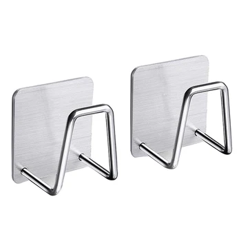 

Stainless Steel Sponge Drain Rack Sponge Holder Durable Dishwashing Holder Sink Organizer Sink Sponge Hanger Drainer Rack