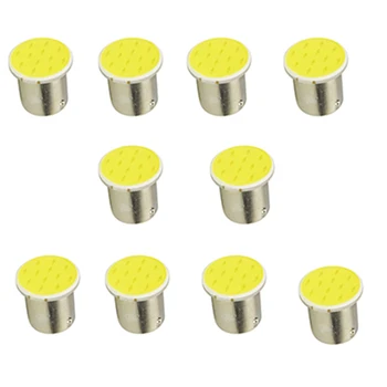 

10pcs/lot 1156 1157 BA15S P21W 12 Chips LED COB Light Bulbs For Auto Car Backup Tail Turn Signal Lights Lamp White 6000k 12v