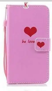 K Кожаный чехол-бумажник с цветком C-ku для Xiaomi mi 9 Play CC9E CC9 Red mi NOTE7 7A K20 GO 7 Heart Love Eiffel Tower откидная крышка 1 шт - Цвет: K