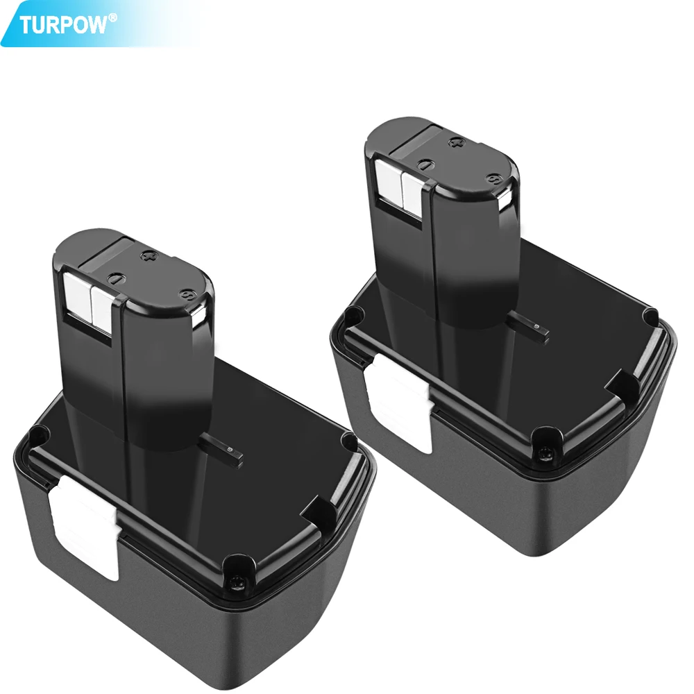 

Turpow Rechargeable For Hitachi 14V/14.4V Battery 3000mAh NI-MH EB1414S EB14B EB1412S 324367 EB14S DS14DL DV14DL CJ14DL Battery