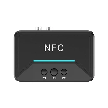 

Bluetooth 5.0 Receiver Adapter NFC 3.5mm RCA Audio AUX Output Wireless Bluetooth Dongle Stereo Receptor