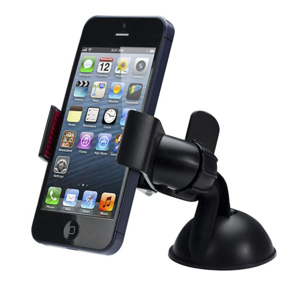 Универсальный держатель для мобильного телефона на приборной панели автомобиля, липкий автомобильный комплект, регулируемый держатель на лобовое стекло для iPhone Redmi