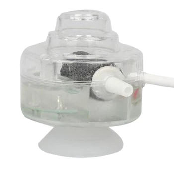 

110-240V 1W 7-Color Air Stone Bubble Light Submersible LED Light Bubble Stone Lamp for Fish Tank Aquarium