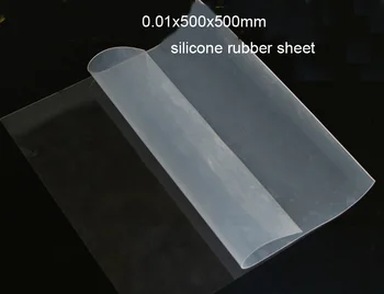 

0.1mm thickness Transparent black red silicone thin film silicone rubber sheet silica gel plate Ultrathin silicon plate