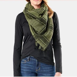 Sports Outdoor Arab Keffiyeh Shemagh Scarf Warmer Cover Windproof Tactical Camping Hunting Scarves Desert Scarf Men Women