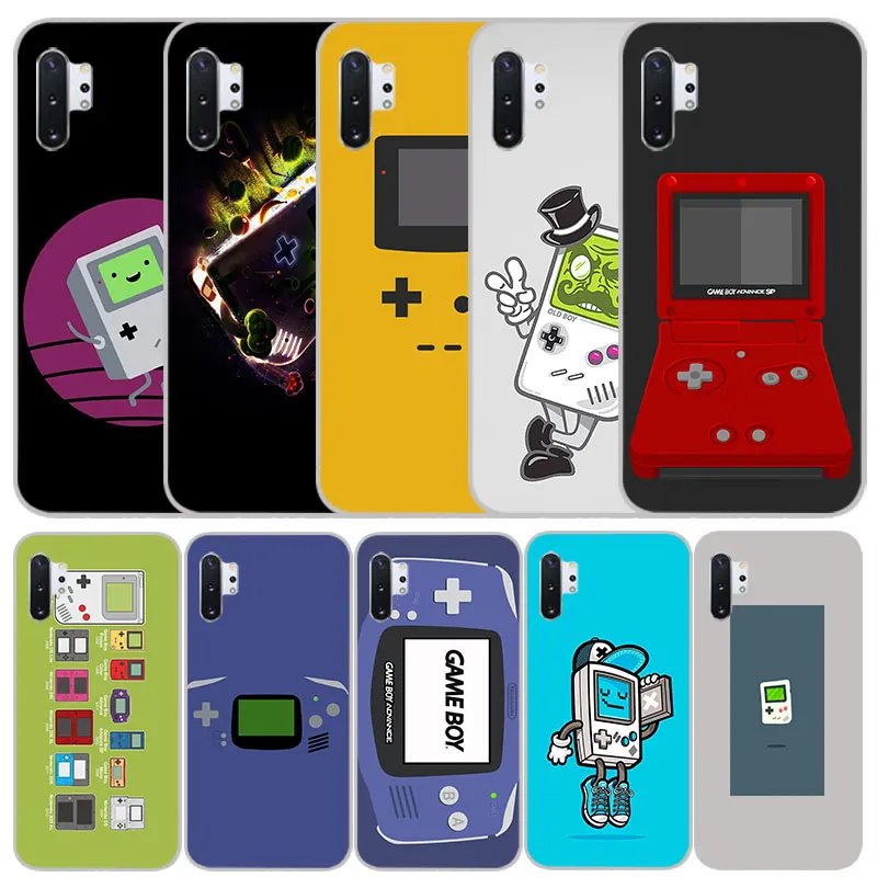

game boy Matte Silicone Case For Samsung galaxy Note 10 pro 9 8 A90 A70 A60 A50 A40 A30 A10 M40 M30 M20 M10 cover