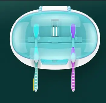 

USB Charging Sterilizer Cleaner UV Light Disinfection Toothbrush Sterilizer Cosmetic Brush Box Toothbrush Sterilizer