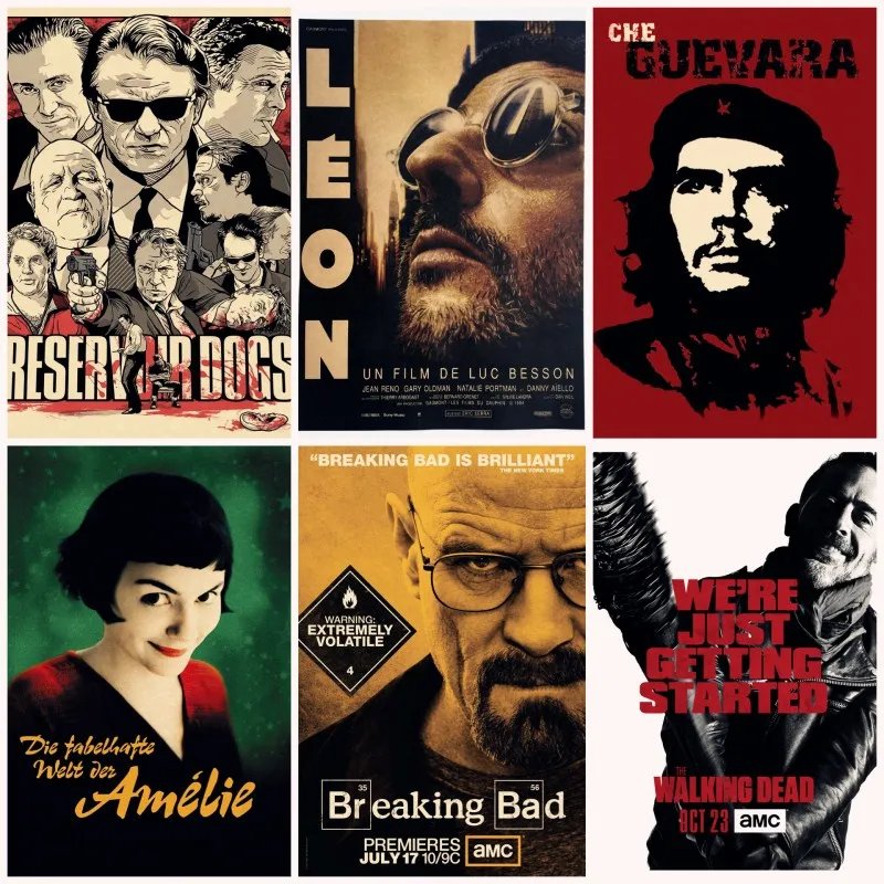 

Classic movie retro poster home decorative painting