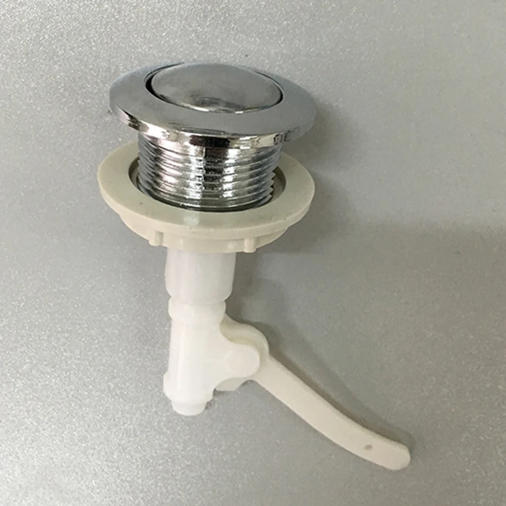 Replacement Plastic Home Toilet Accessories Hotel Drain Bathroom For Water Tank Adjustable Height Press Type Practical