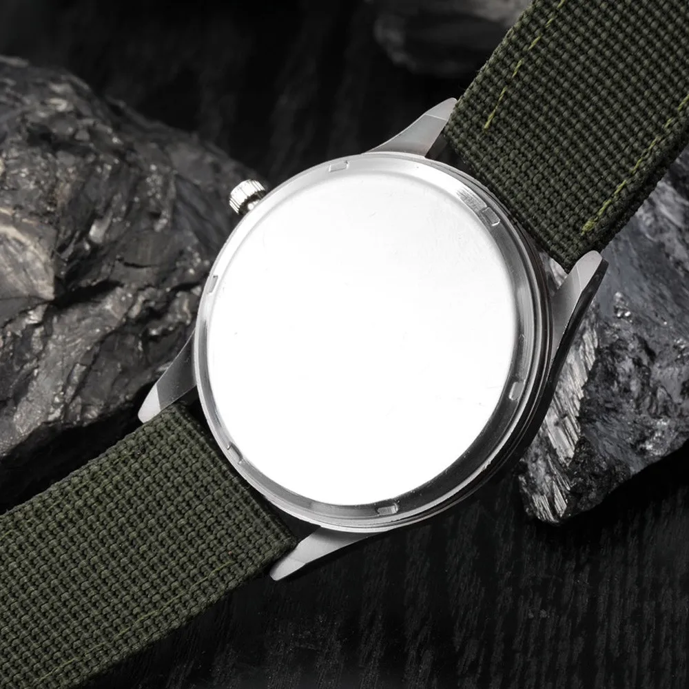 Новые мужские армейские военные мужские часы с датой полотно холста из нержавеющей стали Спортивные кварцевые наручные часы Мужские часы relogio masculino