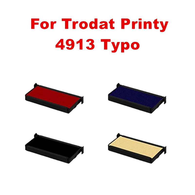 Stamp Pad Ink Pad For Trodat Printy 4913 Typo Self Inking Stamp Rubber