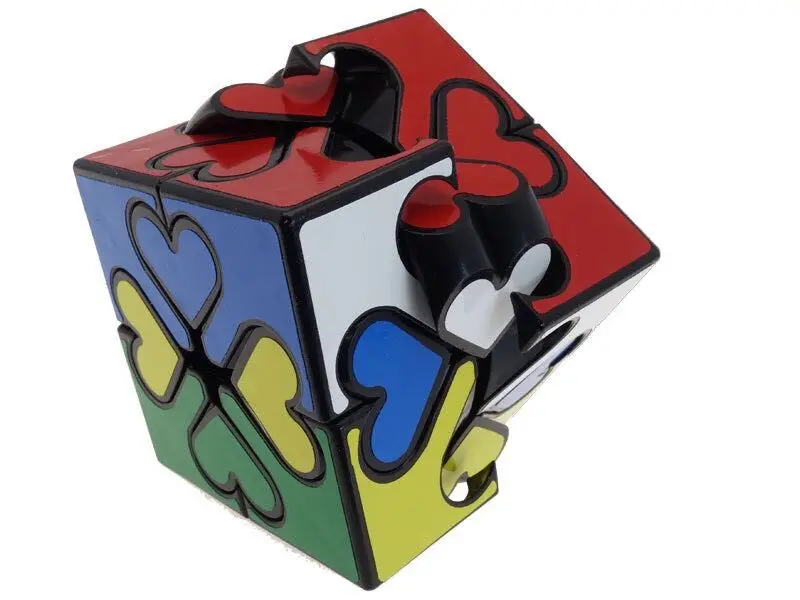 

Blue Gear Demons Rubik's Cube Black And White with Pattern LanLan Casual Relaxation Abnormity Cube Educational Toy