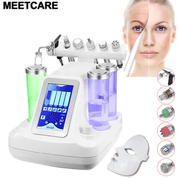 

Small Bubble Vacuum Face Cleaning Instrument Hydro Water Oxygen Pore Cleaner Facial Massage Machine Skin Care BIO RF Lift