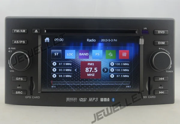 

Car DVD GPS radio Navigation for Toyota Mark X 2004-2009 with Bluetooth, Ipod 1080P and GPS radio map