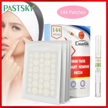 

144 Patches//1pack Health Skin Tag Wart Remover Patch Mole & Genital Wart Foot Corn Remover Patch Fast Healing Waterproof
