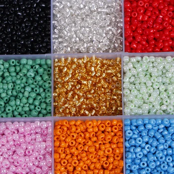 

Glass SeedBeads Seed Beads Round Beads For DIY Bracelet Necklace Jewelry Accessories