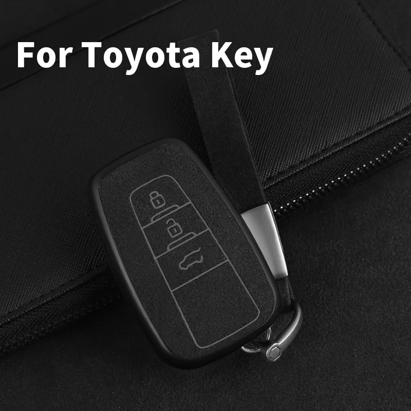 Для Toyota Hilux Fortuner Land Cruiser Prado Camry Avalon CHR CH R Corolla RAV 4 Prius автомобильный Стильный чехол для ключей крышка брелока пульт дистанционного управления