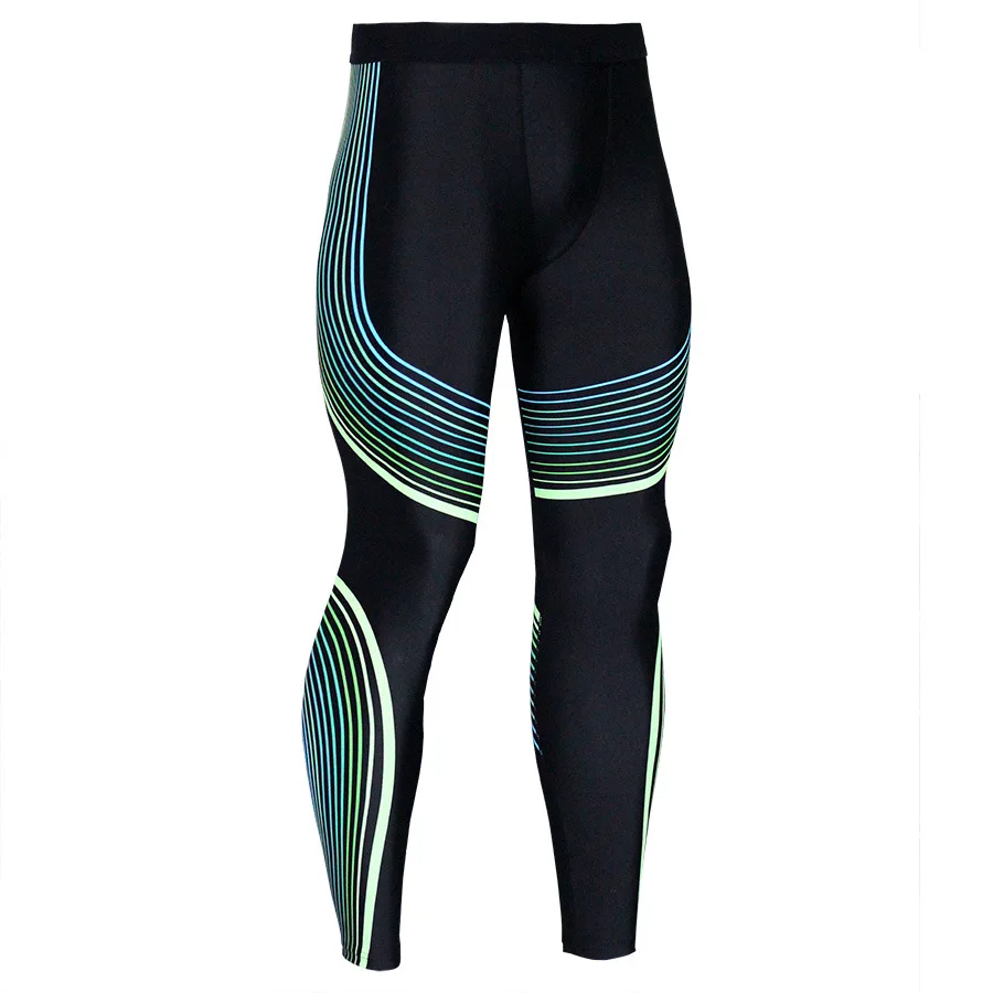 Yoga Sport Leggings Men Lycra Compression Pants Quick Dry Workout Tights | Спорт и развлечения