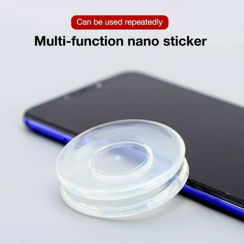 Универсальный держатель для наклеек Nano No Trace, кухонный Автомобильный держатель для телефона, многоразовый держатель для мобильного телефона и мелких предметов, стабильный