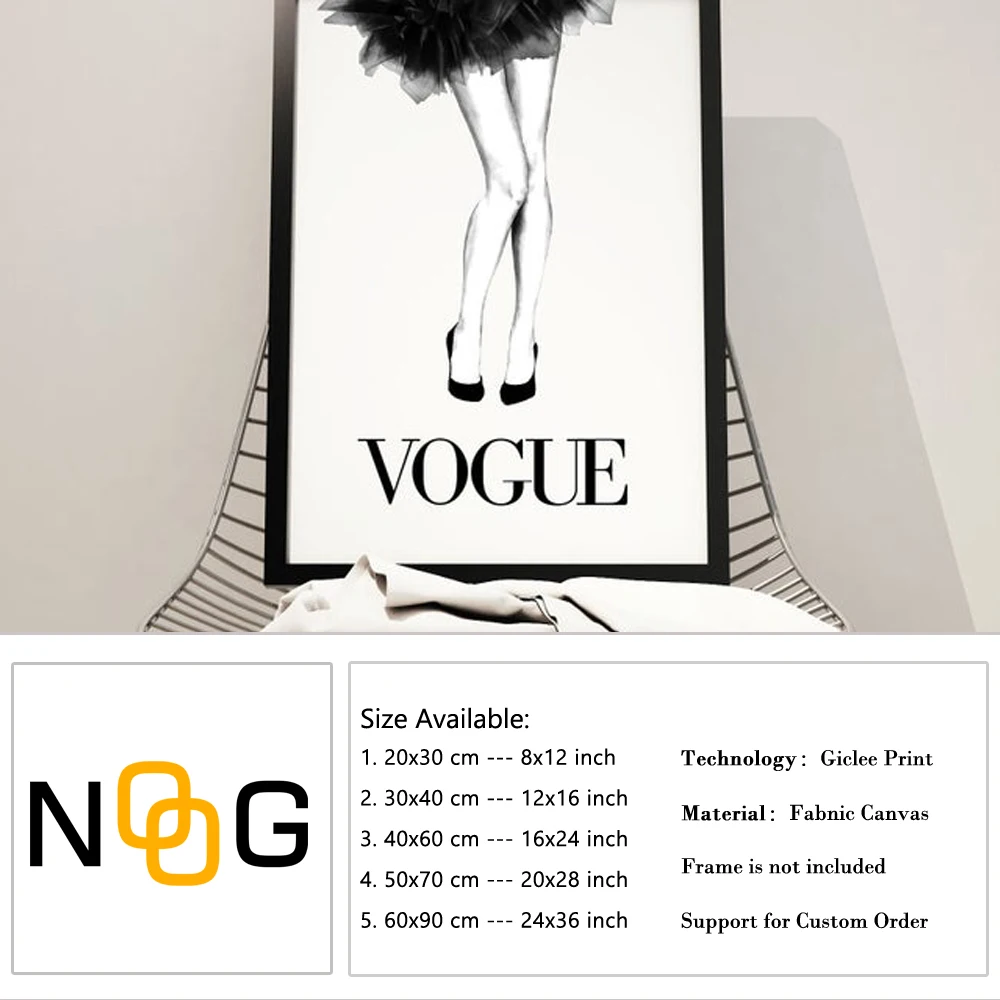 Печать на холсте Vogue плакат и печатная графика стены искусства декоративные настенные картины Мода для гостиной абстрактный домашний декор