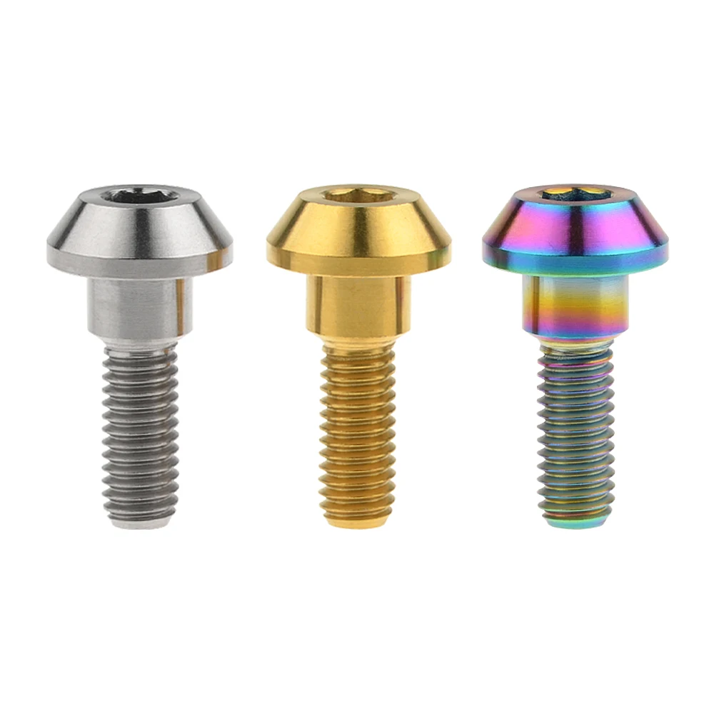 

XingXi Titanium Bolt M6 X 20mm Screw Tapered Ball Allen Key Head Bolts for Yamaha Motorcycle Brakes