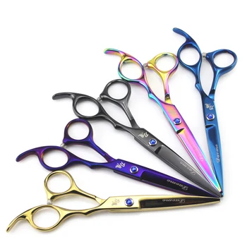 

Professional Pet Grooming Shears Up&Down Dogs Curved Scissors 6 inch Stainless Steel Pet Scissors Dogs Product