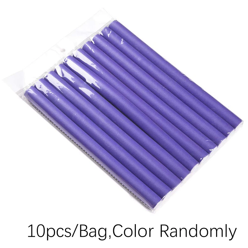 Hair Styling Tool 10pcs Soft Foam Hair Roller Flexible for Curling DIY hair styling tool hair curling tools
