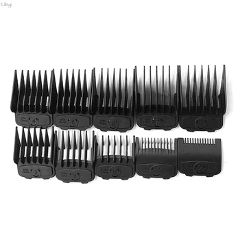 

10pcs/set Magnet Limit Comb Electric Clipper Magnet Caliper Hair Clipper Toothed limit Combs Guide Attachment Size Barber Replac