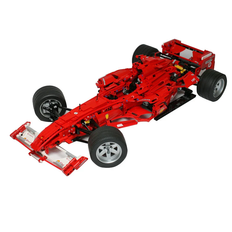 3335 Technic F1 гонщик Строительные кирпичи блоки игрушки для детей игра автомобиль Формула 1 совместим с 8674