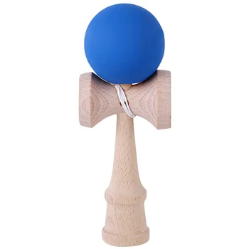 1 Set Kendama Toy Wooden Skill Sword Cup Ball Games Educational Outdoor Funny Toys for Children Gifts Sports (Random Color) 1