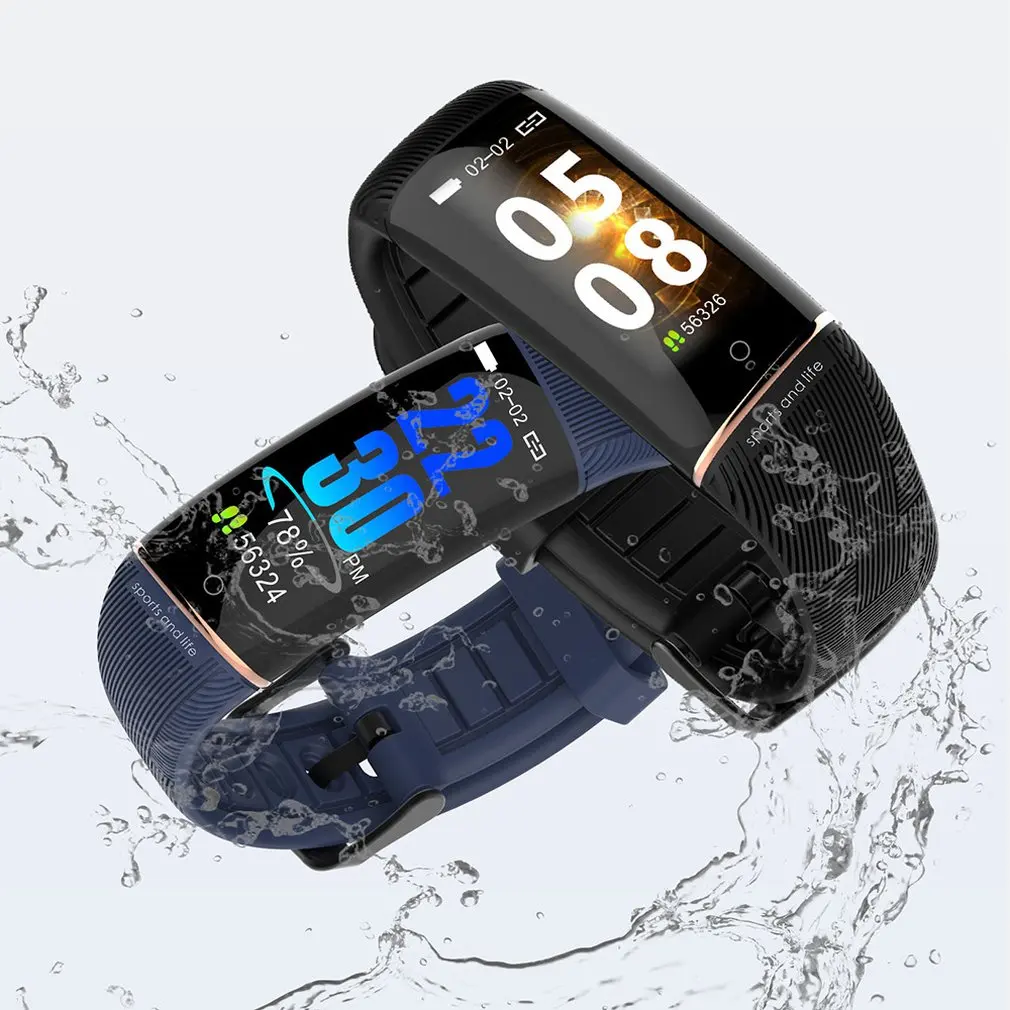 E98 спортивный браслет с шагомером Ip67 Водонепроницаемый Будильник пульсометр смарт-браслет наручные часы