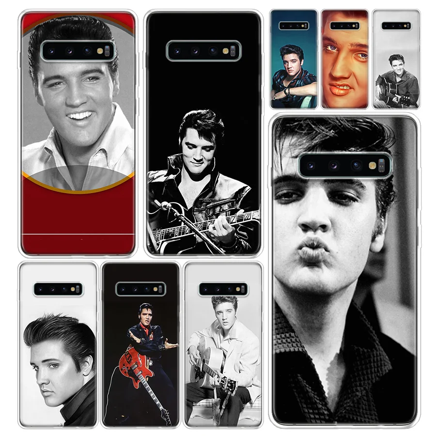 Чехол для телефона Elvis Presley Kiss Samsung Galaxy S20 Ultra S10E S9 S8 S7 S6 Note 10 9 8 J4 J6 J8 Pro Plus + чехол |